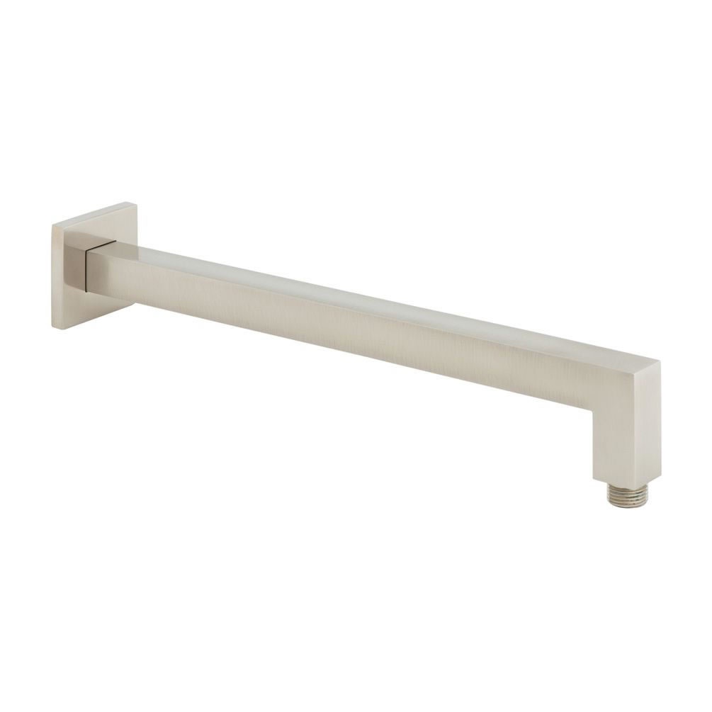 Cutout image of Vado Individual Brushed Nickel Square Wall-Mounted Shower Arm